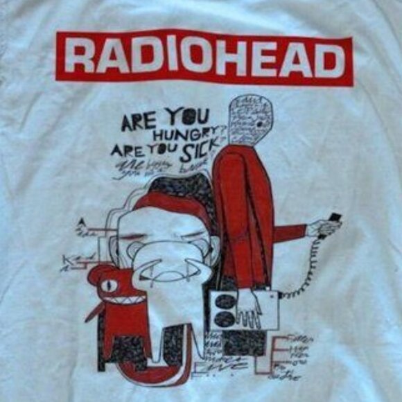 Radiohead Band Rock Graphic Tee Retro Music Fan Gift Unisex Classic Style 134 - Picture 2 of 5